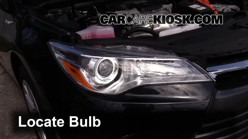 2016 Toyota Camry Hybrid LE 2.5L 4 Cyl. Lights Headlight (replace bulb)